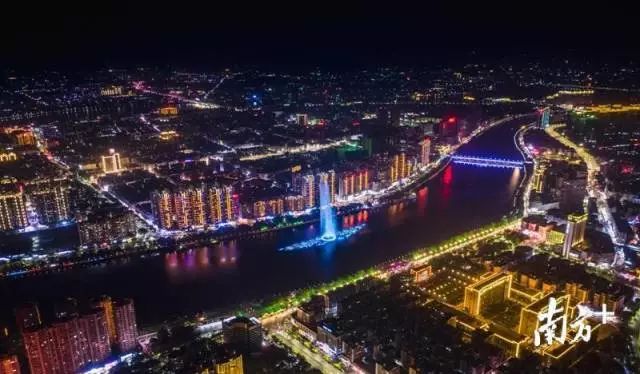 梅州vs揭阳夜景视频直播，谁的城市夜色更动人？